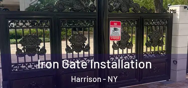 Iron Gate Installation Harrison - NY
